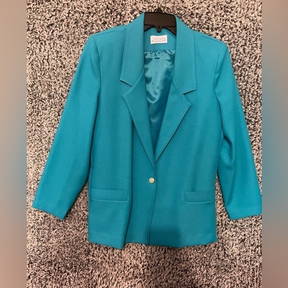 Women’s Bleu workwear/Carrier/Office  Blazer Size 12 made in USA - Picture 1 of 6